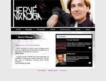 Tablet Screenshot of herve-nkaoua.fr